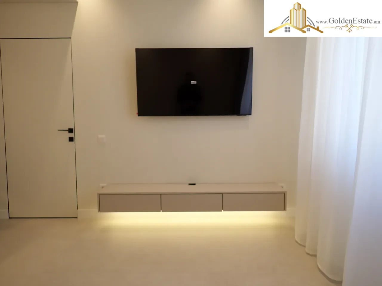 3 սենյականոց բնակարան նորակառույց շենքում Արշակունյաց պողոտայում կենտրոնում, 60 քմ, 6/18 հարկ