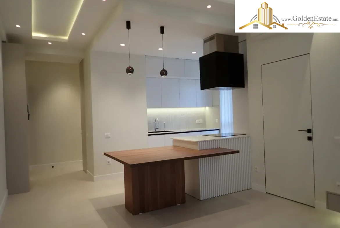3 սենյականոց բնակարան նորակառույց շենքում Արշակունյաց պողոտայում կենտրոնում, 60 քմ, 6/18 հարկ