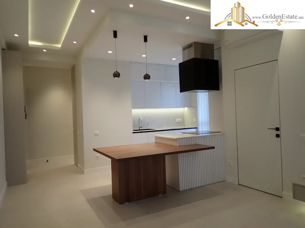 3 սենյականոց բնակարան նորակառույց շենքում Արշակունյաց պողոտայում կենտրոնում, 60 քմ, 6/18 հարկ