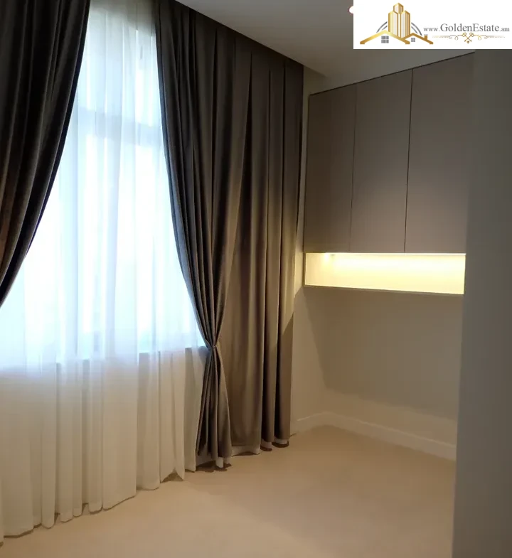 3 սենյականոց բնակարան նորակառույց շենքում Արշակունյաց պողոտայում կենտրոնում, 60 քմ, 6/18 հարկ