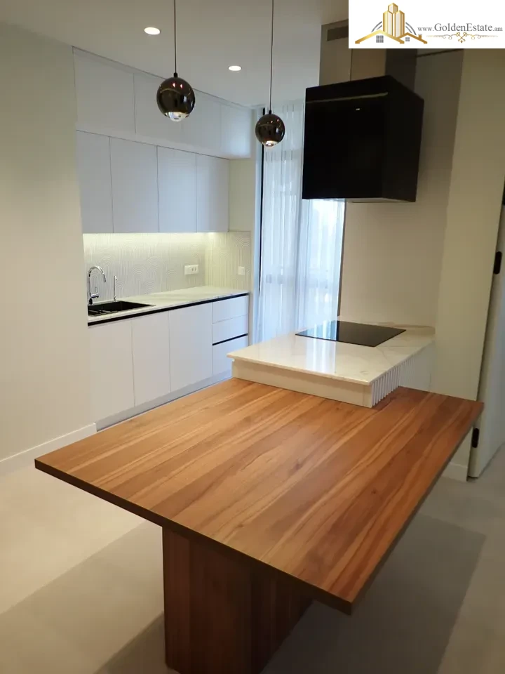 3 սենյականոց բնակարան նորակառույց շենքում Արշակունյաց պողոտայում կենտրոնում, 60 քմ, 6/18 հարկ