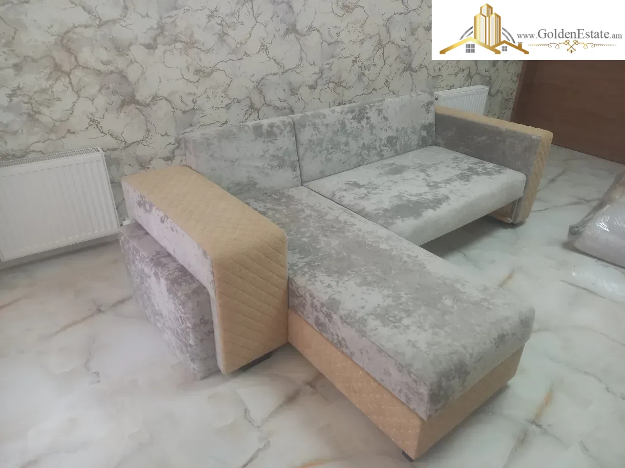 3 սենյականոց բնակարան նորակառույց շենքում Գրիբոյեդովի փողոցում Արաբկիրում, 70 քմ, 9/14 հարկ