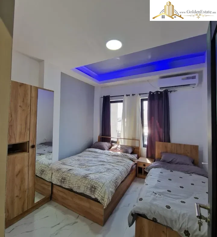 3 սենյականոց բնակարան նորակառույց շենքում Մուրացանի փողոցում Էրեբունիում, 63 քմ, նախավերջին հարկ