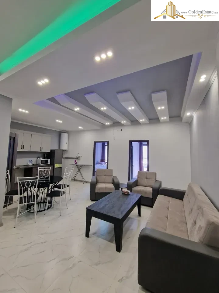 3 սենյականոց բնակարան նորակառույց շենքում Մուրացանի փողոցում Էրեբունիում, 63 քմ, նախավերջին հարկ