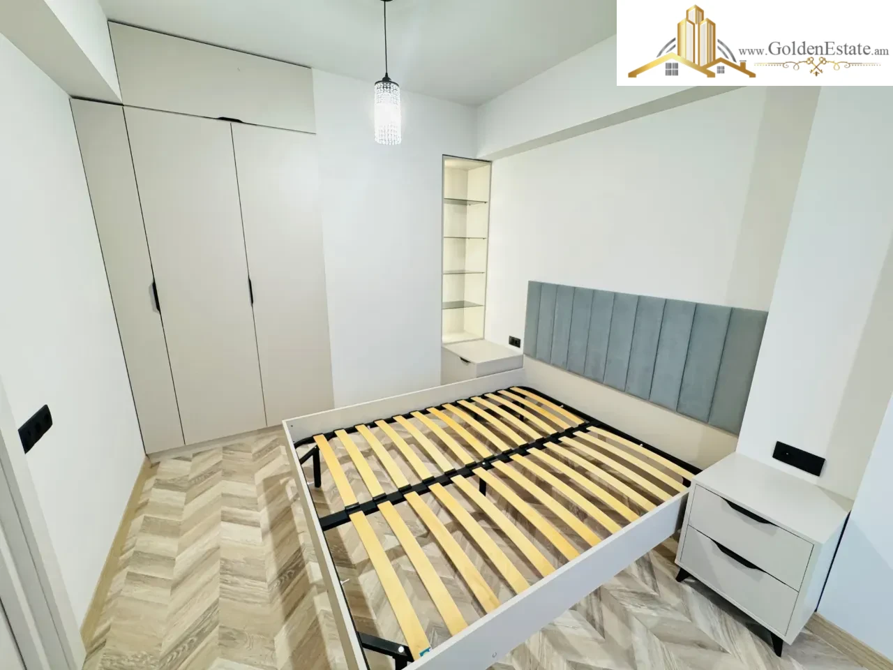 2 սենյականոց բնակարան նորակառույց շենքում Օրբելի եղբայրների փողոցում կենտրոնում, 42 քմ, 4/8 հարկ