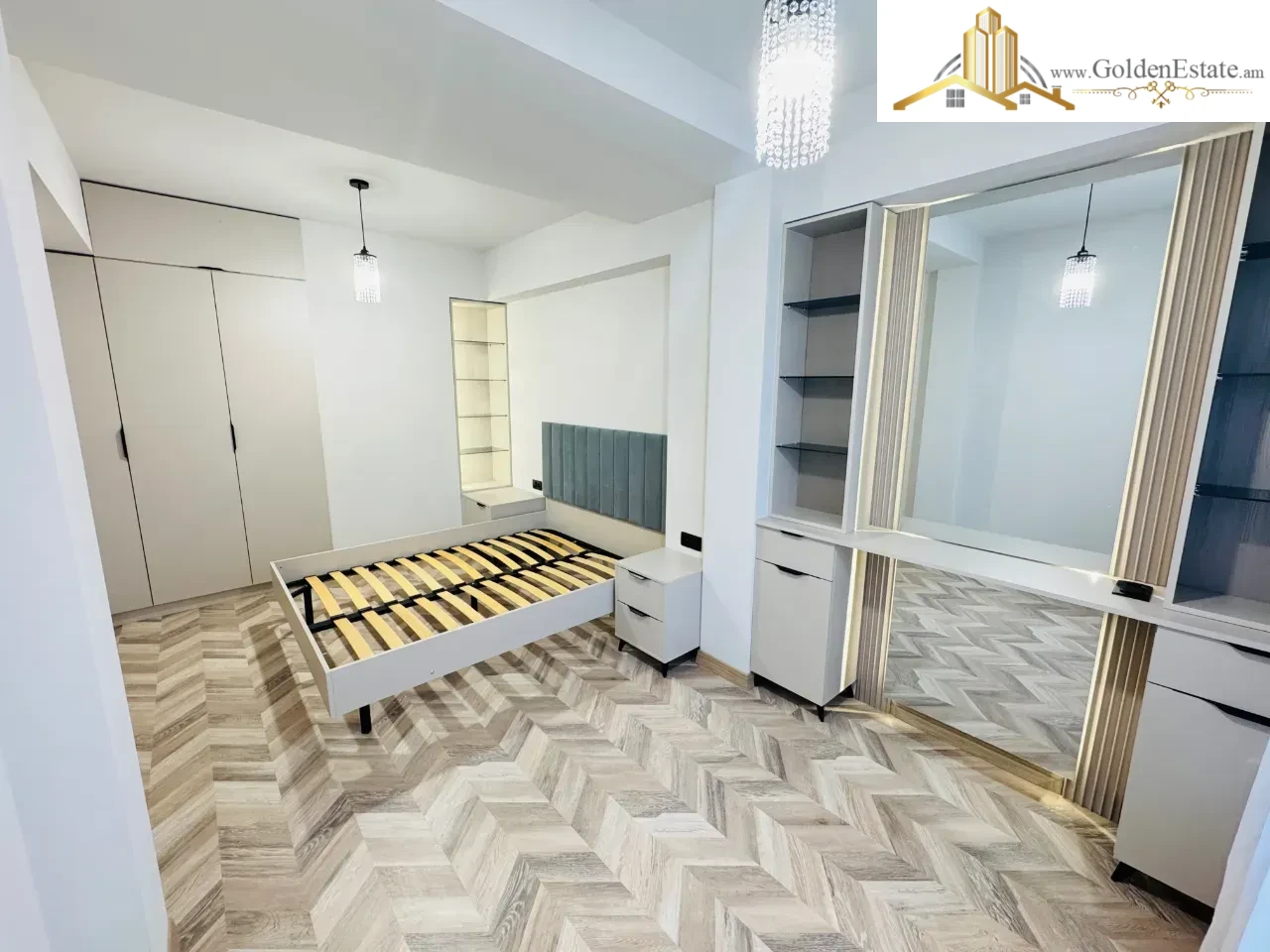 2 սենյականոց բնակարան նորակառույց շենքում Օրբելի եղբայրների փողոցում կենտրոնում, 42 քմ, 4/8 հարկ