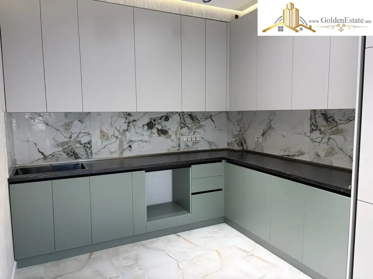 2 սենյականոց բնակարան նորակառույց շենքում Գրիգոր Աղաբաբյան փողոցում Դավթաշենում, 47 քմ