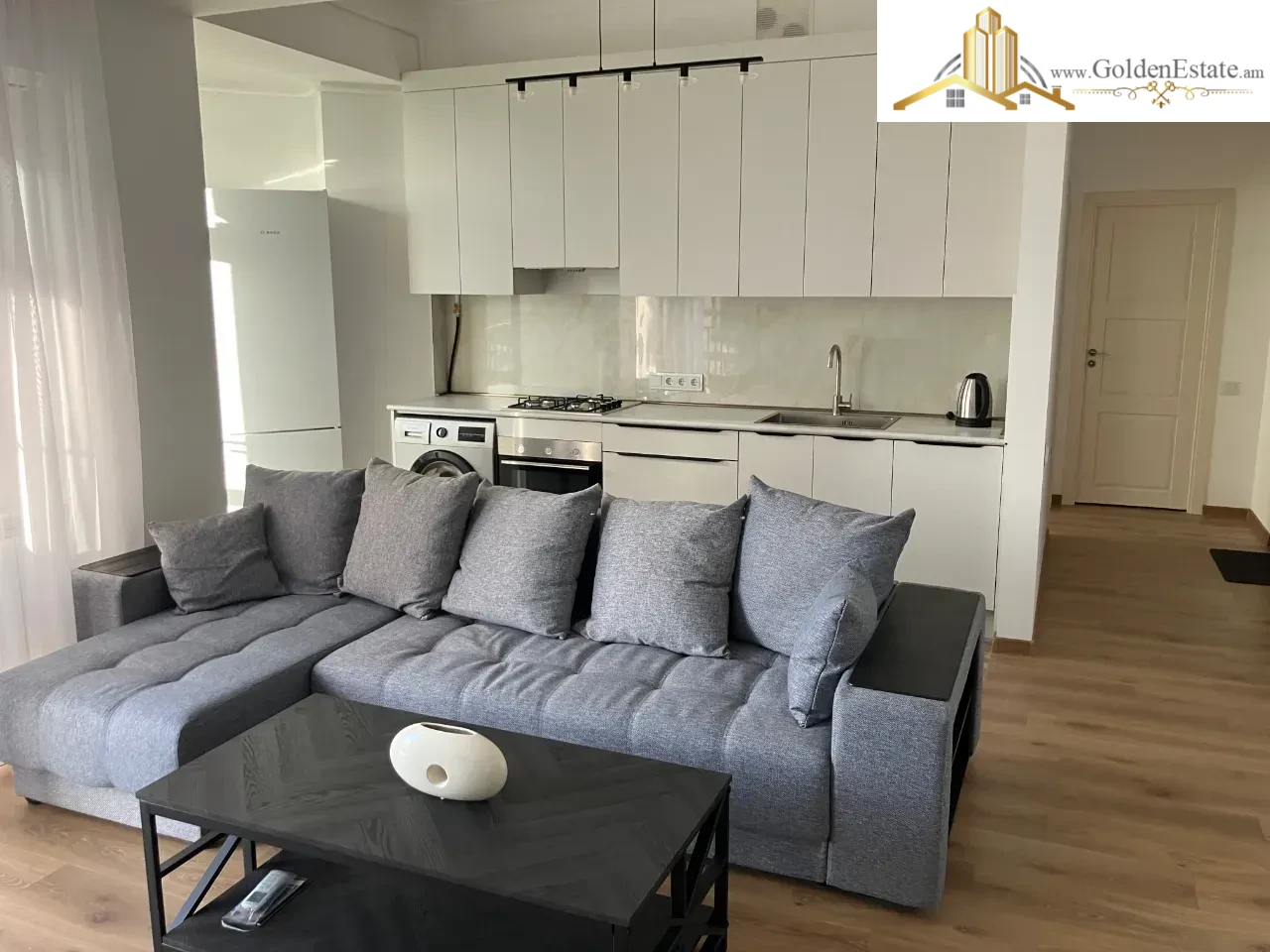 2 սենյականոց բնակարան նորակառույց շենքում Ալմաթիի փողոցում Ավանում, 56 քմ, 7/12 հարկ