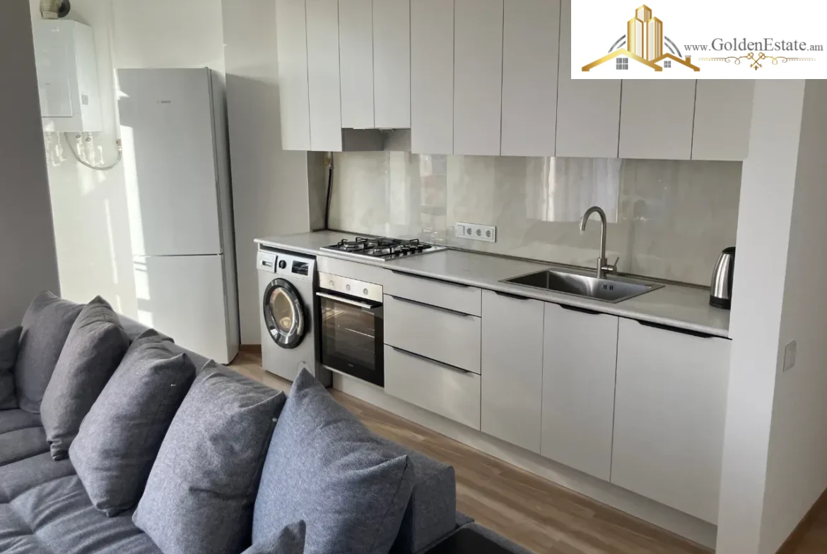 2 սենյականոց բնակարան նորակառույց շենքում Ալմաթիի փողոցում Ավանում, 56 քմ, 7/12 հարկ