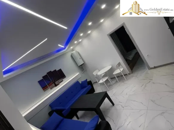 2 սենյականոց բնակարան նորակառույց շենքում Մուրացանի փողոցում Էրեբունիում, 46 քմ, 1/3 հարկ, քարե շենք