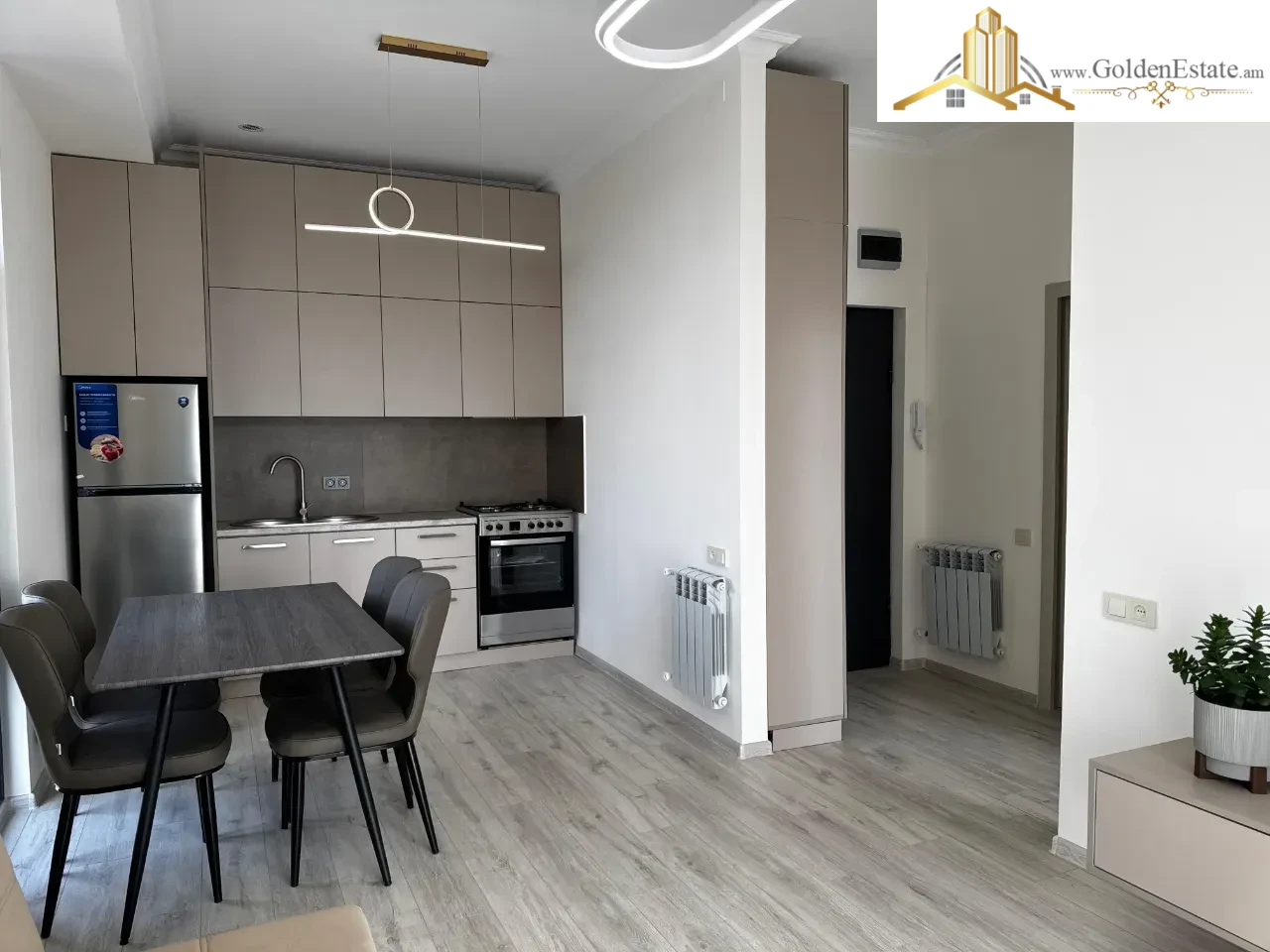 2 սենյականոց բնակարան նորակառույց շենքում Գրիգոր Աղաբաբյան փողոցում Դավթաշենում, 40 քմ