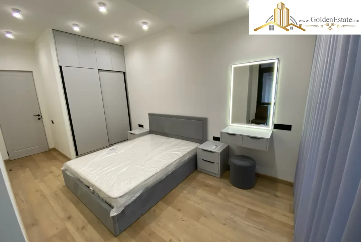 2 սենյականոց բնակարան նորակառույց շենքում Արշակունյաց պողոտայում կենտրոնում, 52 քմ, 6/18 հարկ