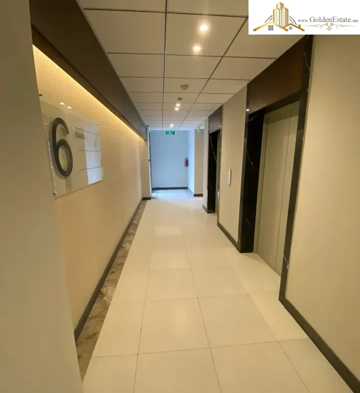 2 սենյականոց բնակարան նորակառույց շենքում Արշակունյաց պողոտայում կենտրոնում, 52 քմ, 6/18 հարկ