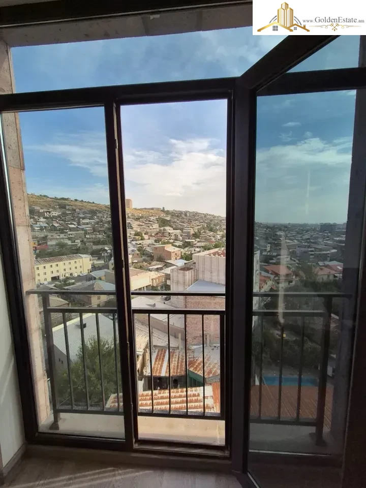 2 սենյականոց բնակարան նորակառույց շենքում Չարենցի փողոցում կենտրոնում, 62 քմ, 9/16 հարկ