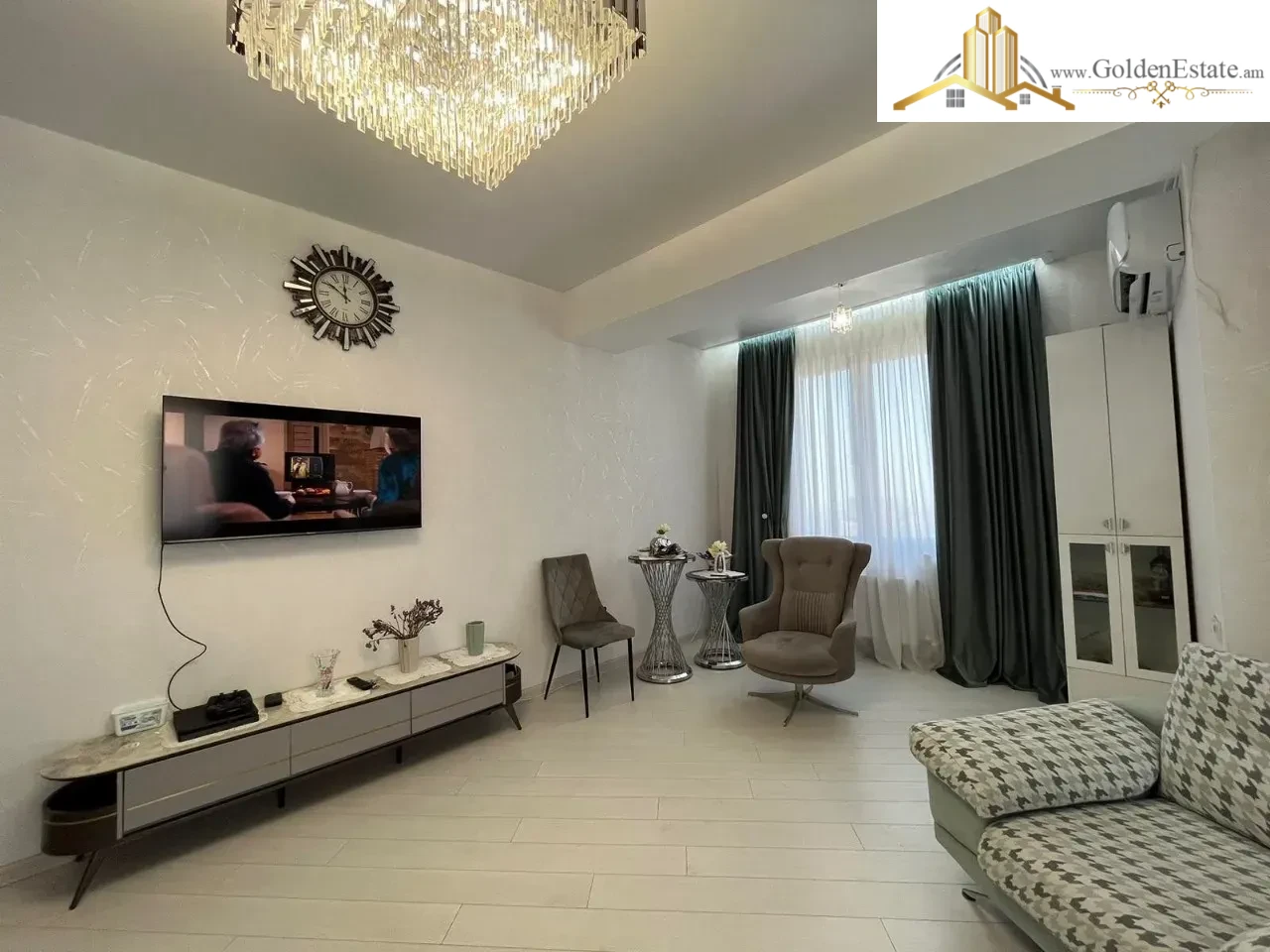 4 սենյականոց բնակարան նորակառույց շենքում Արղության փողոցում Արաբկիրում, 96 քմ, 12/14 հարկ