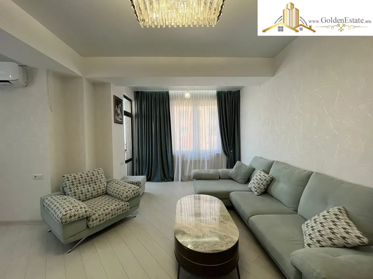 4 սենյականոց բնակարան նորակառույց շենքում Արղության փողոցում Արաբկիրում, 96 քմ, 12/14 հարկ