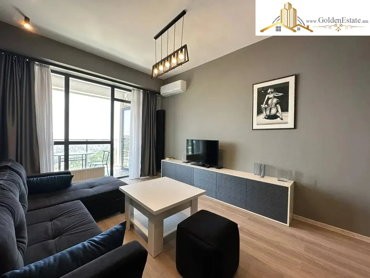 2 սենյականոց բնակարան նորակառույց շենքում Քանաքեռ-Զեյթունում, 60 քմ, 10/16 հարկ, բարձր առաստաղներ