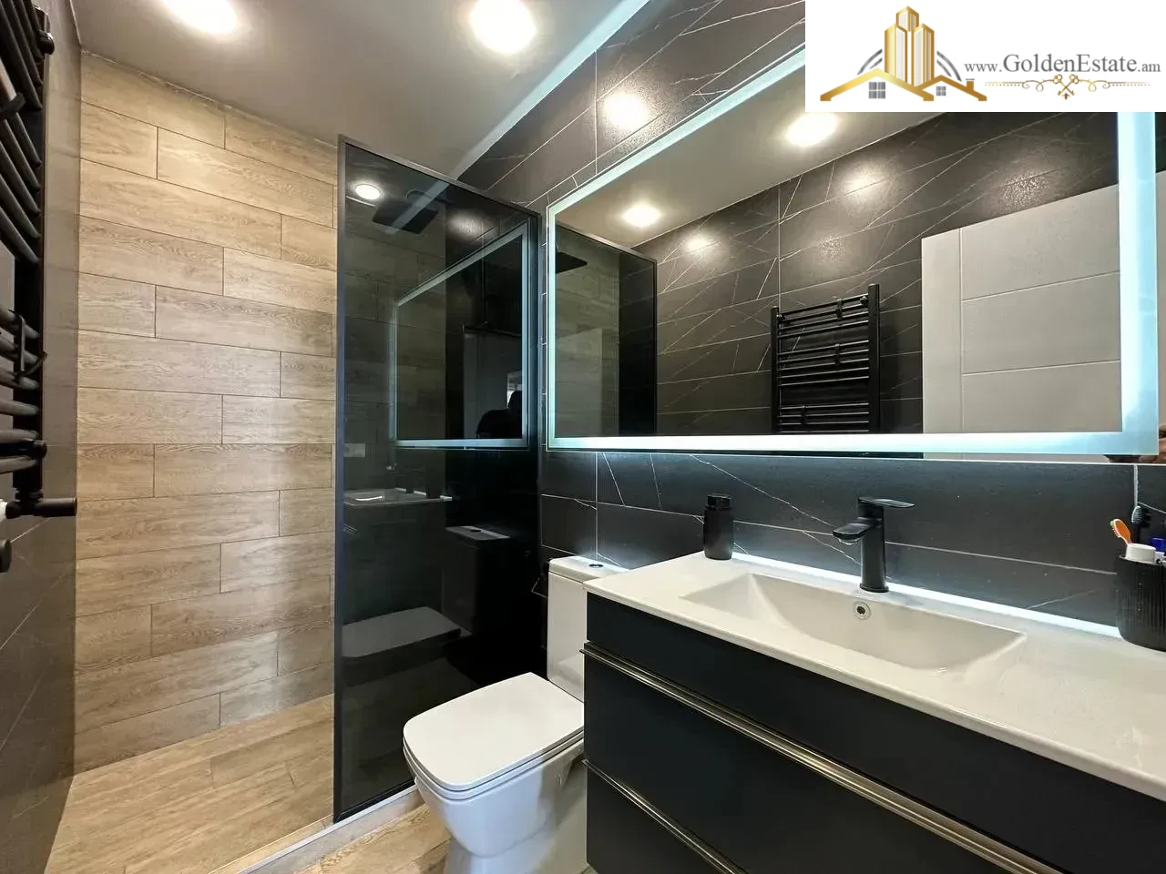 2 սենյականոց բնակարան նորակառույց շենքում Քանաքեռ-Զեյթունում, 60 քմ, 10/16 հարկ, բարձր առաստաղներ