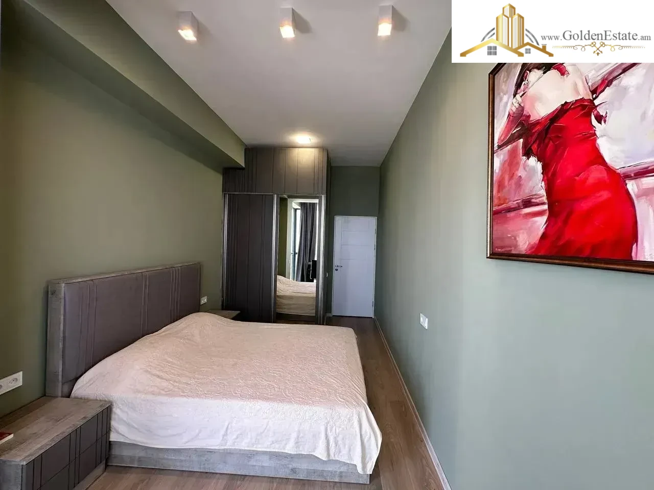 2 սենյականոց բնակարան նորակառույց շենքում Քանաքեռ-Զեյթունում, 60 քմ, 10/16 հարկ, բարձր առաստաղներ