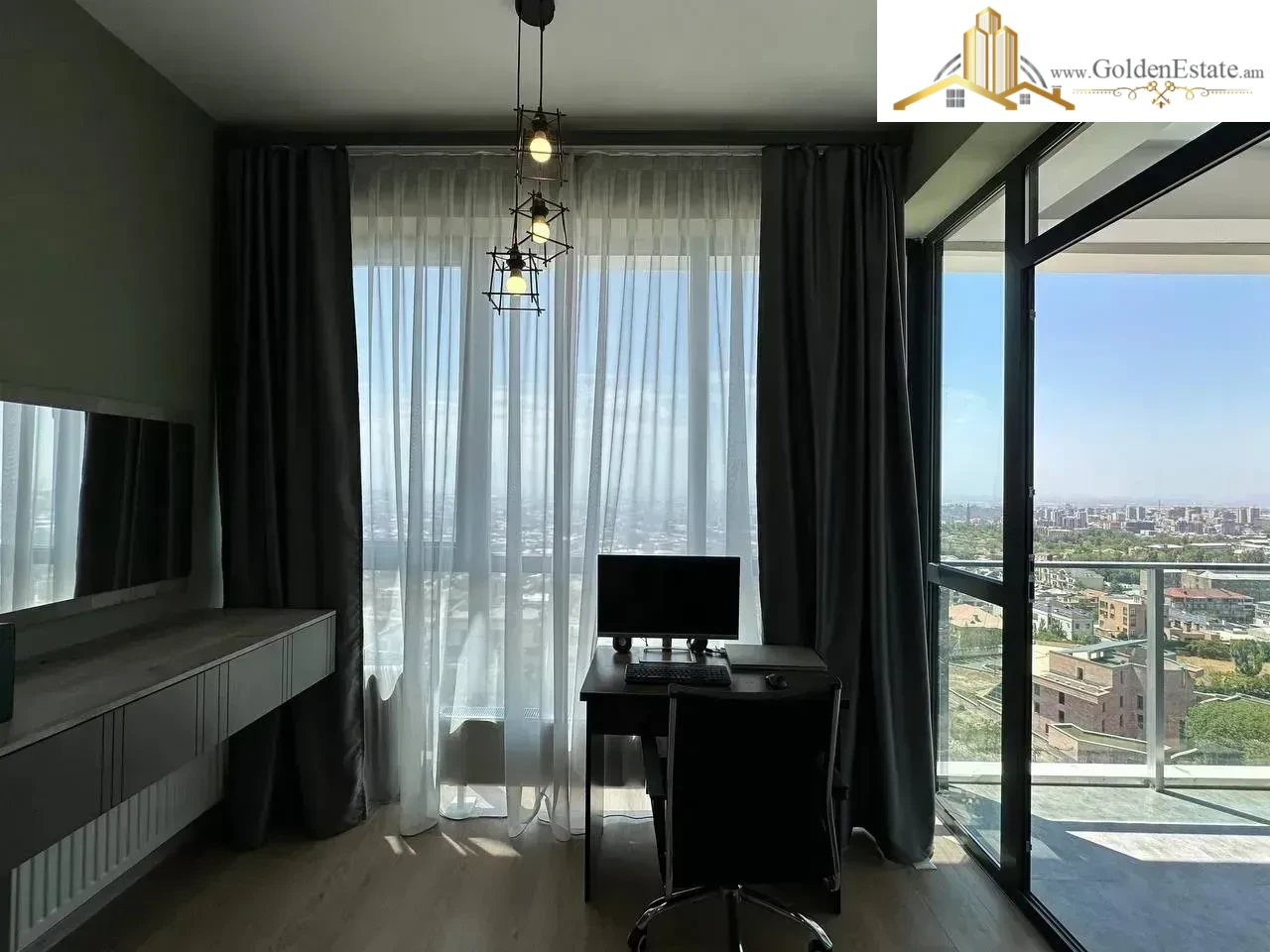 2 սենյականոց բնակարան նորակառույց շենքում Քանաքեռ-Զեյթունում, 60 քմ, 10/16 հարկ, բարձր առաստաղներ