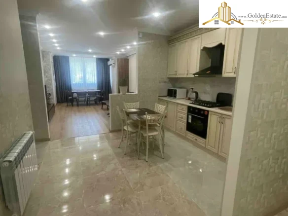 2 սենյականոց բնակարան նորակառույց շենքում Տերյան փողոցում կենտրոնում, 78 քմ, բարձր առաստաղներ