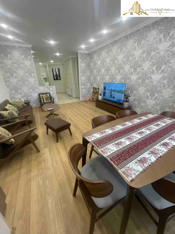 2 սենյականոց բնակարան նորակառույց շենքում Տերյան փողոցում կենտրոնում, 78 քմ, բարձր առաստաղներ