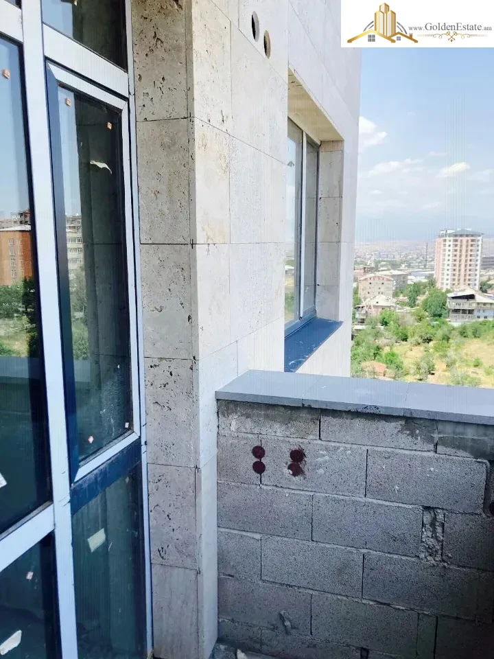 2 սենյականոց բնակարան նորակառույց շենքում Քանաքեռ-Զեյթունում, 57 քմ, 11/14 հարկ, բարձր առաստաղներ