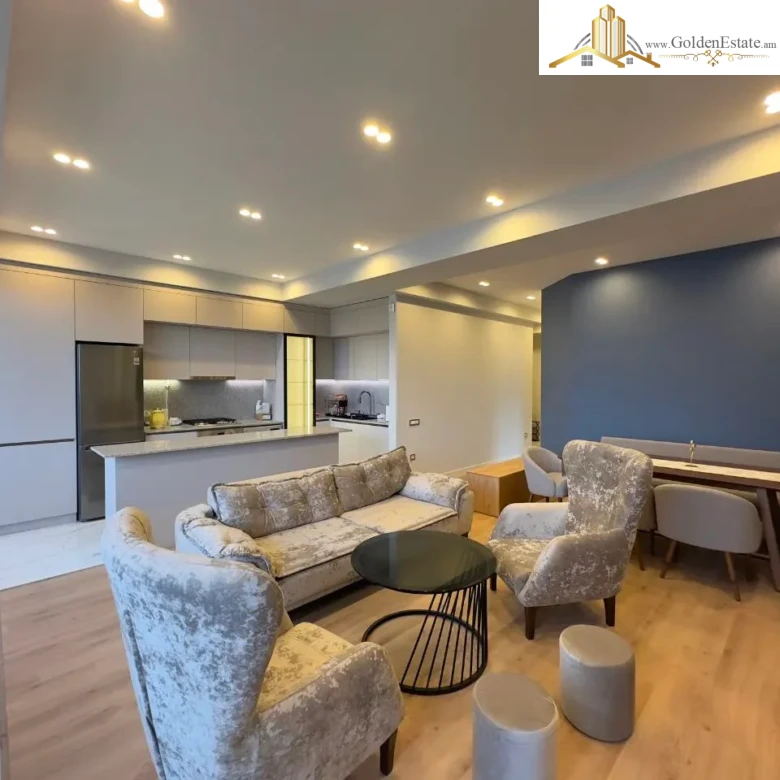 2 սենյականոց բնակարան նորակառույց շենքում Դավիթ Անհաղթի փողոցում, 76 քմ, 10/15 հարկ