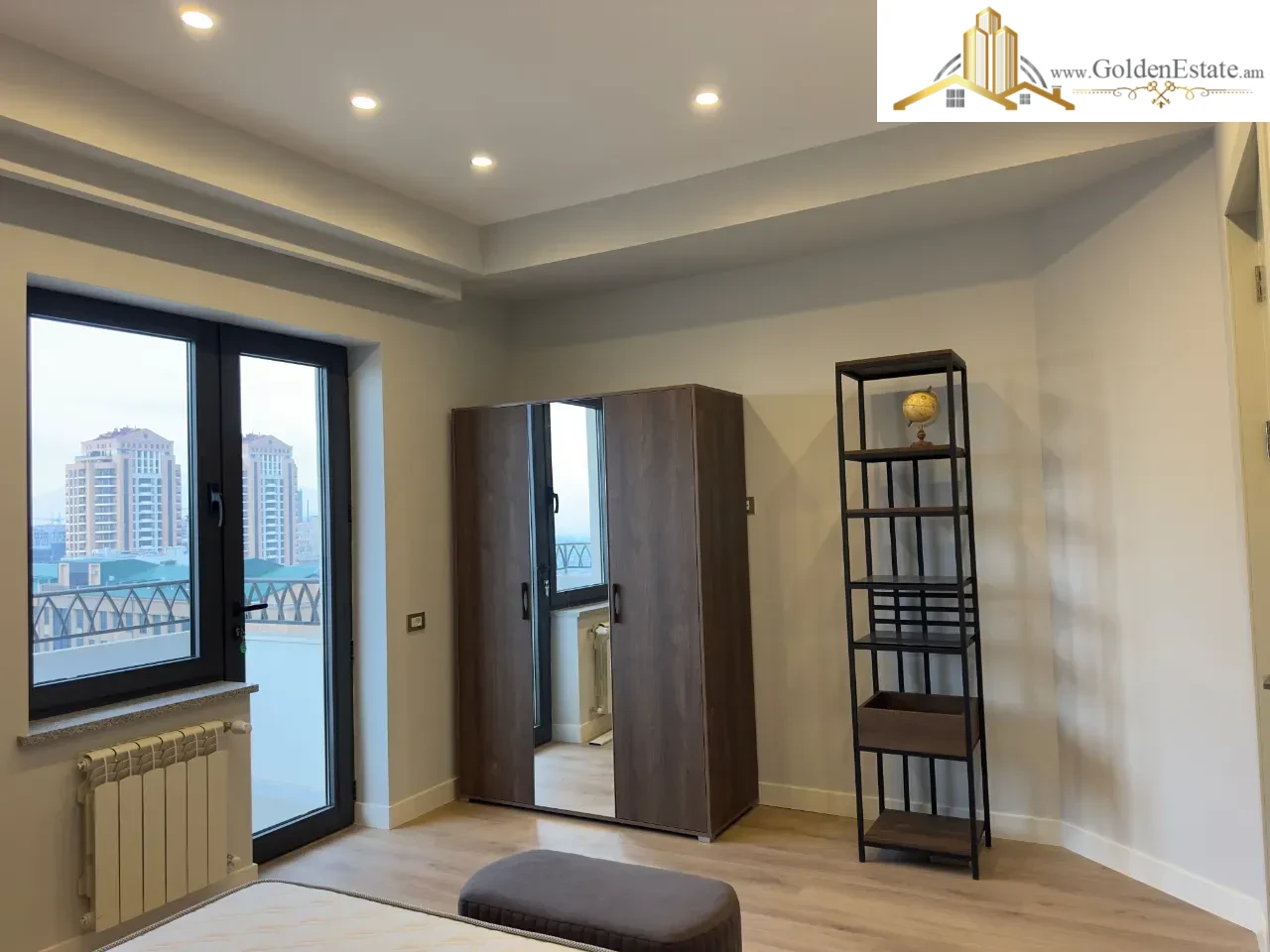 2 սենյականոց բնակարան նորակառույց շենքում Դավիթ Անհաղթի փողոցում, 76 քմ, 10/15 հարկ