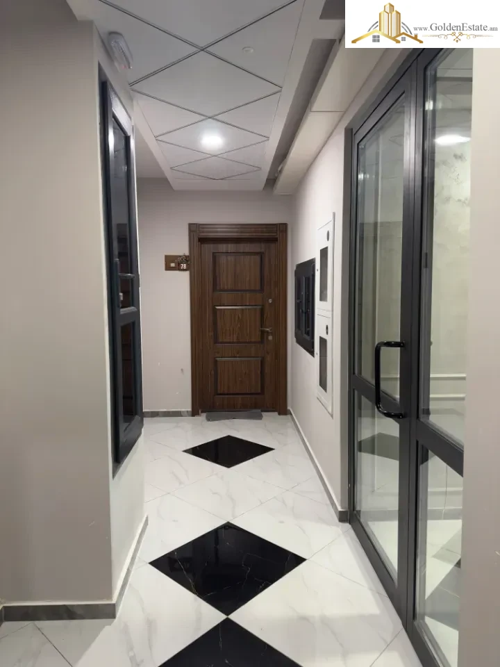 2 սենյականոց բնակարան նորակառույց շենքում Դավիթ Անհաղթի փողոցում, 76 քմ, 10/15 հարկ