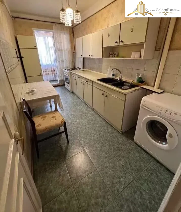 Ընդարձակ 1 սենյականոց բնակարան Տիգրան Պետրոսյան փողոցում Դավթաշենում, 60 քմ, 1/9 հարկ