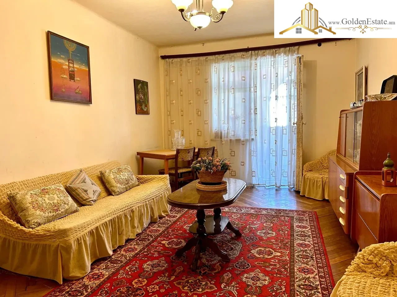 3 սենյականոց բնակարան Արամ Խաչատրյան փողոցում Արաբկիրում, 87 քմ, քարե շենք