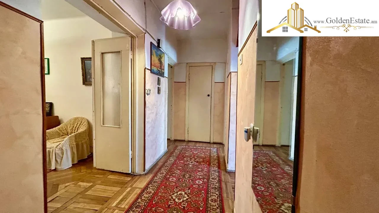 3 սենյականոց բնակարան Արամ Խաչատրյան փողոցում Արաբկիրում, 87 քմ, քարե շենք