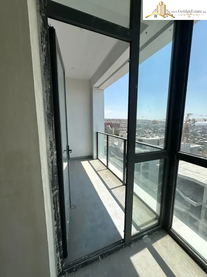 2 սենյականոց բնակարան նորակառույց շենքում Կարապետ Ուլնեցու փողոցում Քանաքեռ-Զեյթունում, 68 քմ