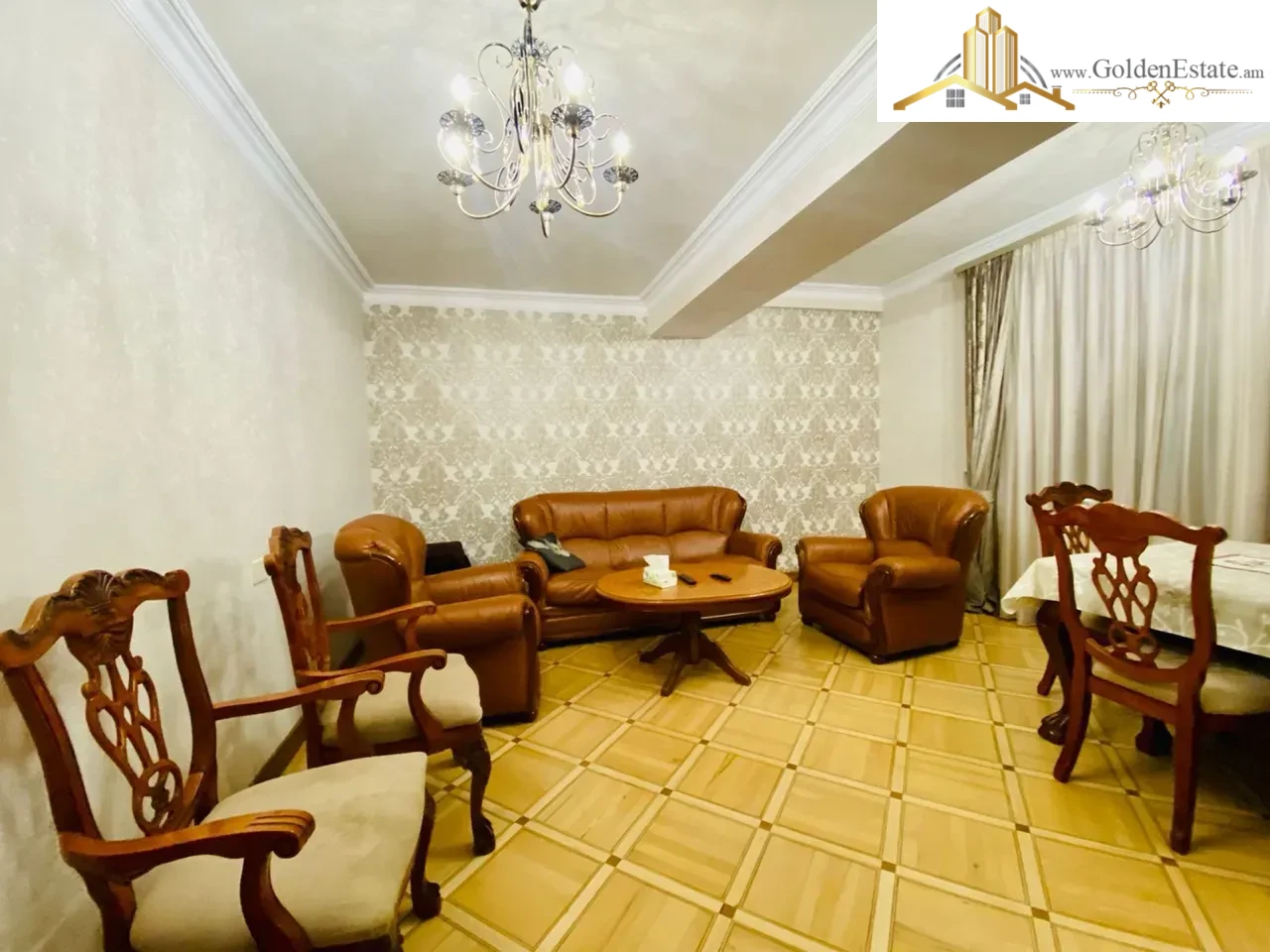 3 սենյականոց բնակարան նորակառույց շենքում Դավիթ Հովհաննեսի փողոցում կենտրոնում, 88 քմ, 4/12 հարկ