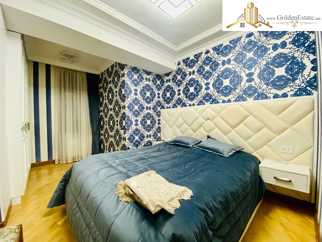 3 սենյականոց բնակարան նորակառույց շենքում Դավիթ Հովհաննեսի փողոցում կենտրոնում, 88 քմ, 4/12 հարկ