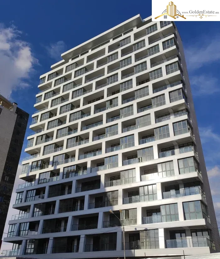 2 սենյականոց բնակարան նորակառույց շենքում Կարապետ Ուլնեցու փողոցում Քանաքեռ-Զեյթունում, 65 քմ