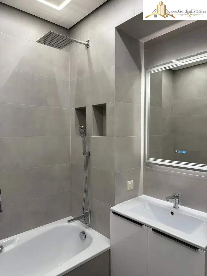 2 սենյականոց բնակարան նորակառույց շենքում Կարապետ Ուլնեցու փողոցում Քանաքեռ-Զեյթունում, 65 քմ