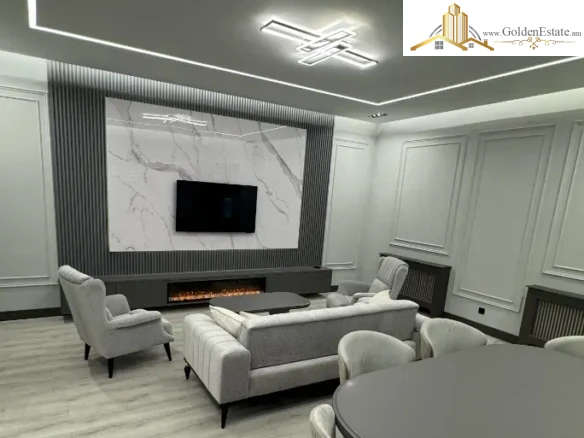 2 սենյականոց բնակարան Հանրապետության փողոցում կենտրոնում, 75 քմ, բարձր առաստաղներ, քարե շենք