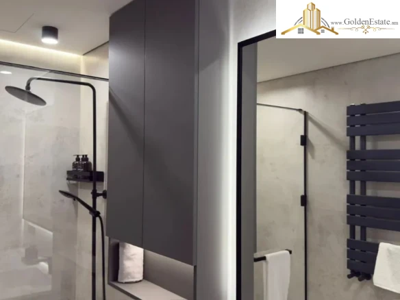 2 սենյականոց բնակարան նորակառույց շենքում Արշակունյաց պողոտայում կենտրոնում, 57 քմ, 11/16 հարկ