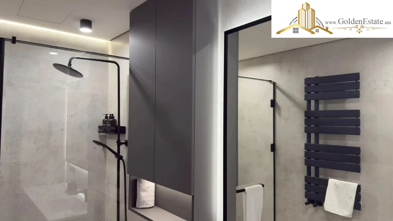 2 սենյականոց բնակարան նորակառույց շենքում Արշակունյաց պողոտայում կենտրոնում, 57 քմ, 11/16 հարկ