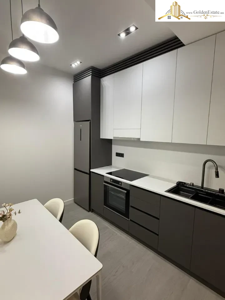 2 սենյականոց բնակարան նորակառույց շենքում Արշակունյաց պողոտայում կենտրոնում, 57 քմ, 11/16 հարկ