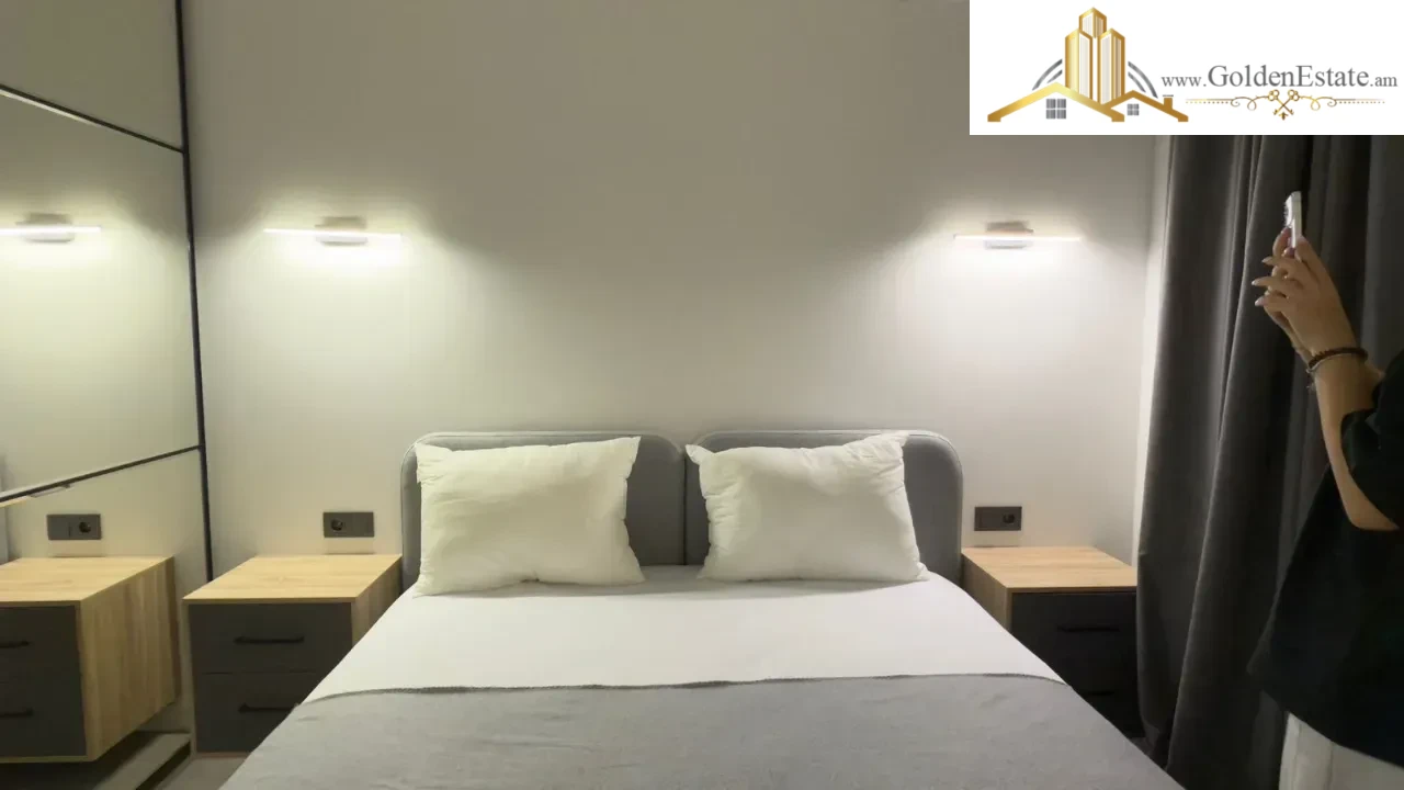 2 սենյականոց բնակարան նորակառույց շենքում Արշակունյաց պողոտայում կենտրոնում, 57 քմ, 11/16 հարկ