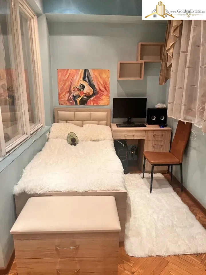 3 սենյականոց բնակարան Վարդանանց փողոցում կենտրոնում, 100 քմ, 7/10 հարկ, 2 սանհանգույց