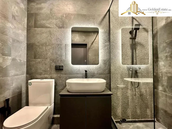 2 սենյականոց բնակարան նորակառույց շենքում Ադոնցի փողոցում Արաբկիրում, 59 քմ, նախավերջին հարկ