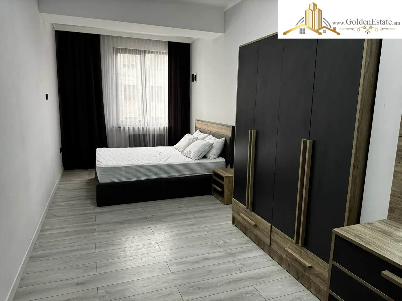 2 սենյականոց բնակարան նորակառույց շենքում Ադոնցի փողոցում Արաբկիրում, 59 քմ, նախավերջին հարկ