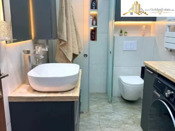 3 սենյականոց բնակարան Դավիթ Հովհաննեսի փողոցում Արաբկիրում, 71 քմ, 1/9 հարկ, բարձր առաստաղներ