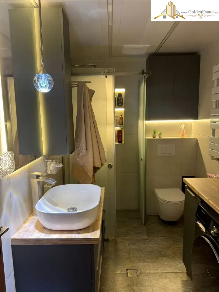 3 սենյականոց բնակարան Դավիթ Հովհաննեսի փողոցում Արաբկիրում, 71 քմ, 1/9 հարկ, բարձր առաստաղներ