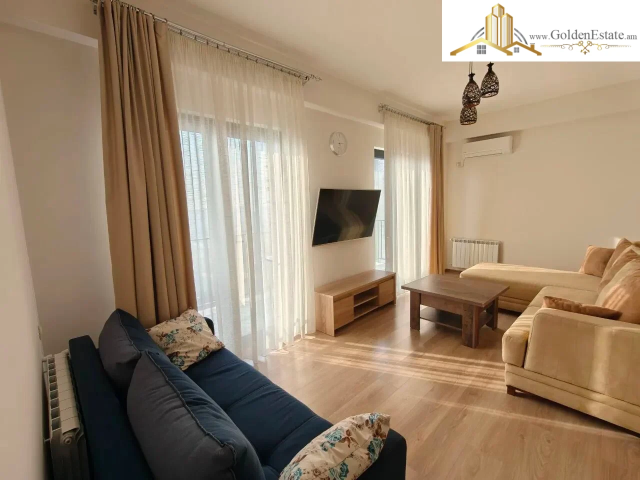 2 սենյականոց բնակարան նորակառույց շենքում Դավթաշեն 1-ին թաղամասում Դավթաշենում, 65 քմ