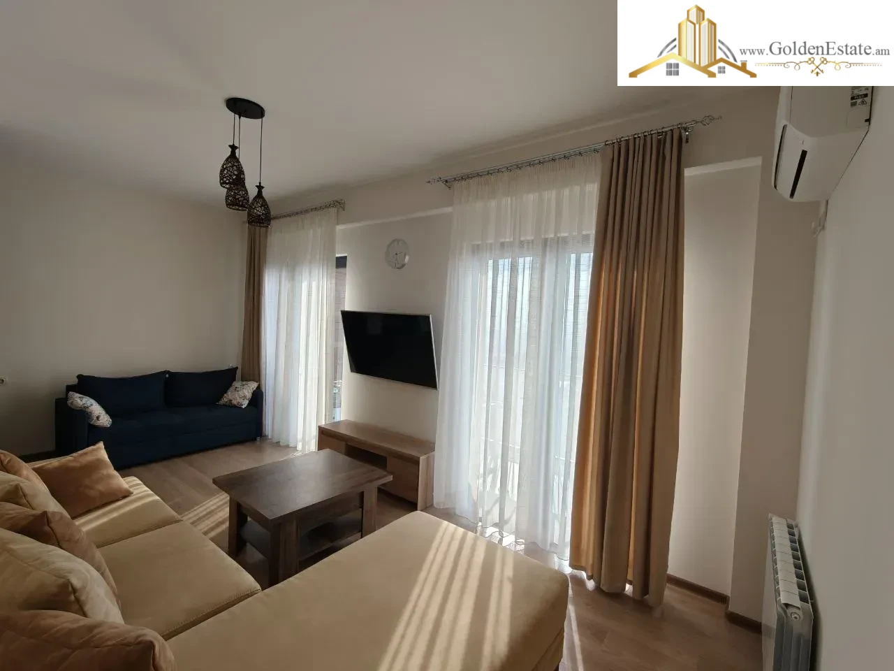 2 սենյականոց բնակարան նորակառույց շենքում Դավթաշեն 1-ին թաղամասում Դավթաշենում, 65 քմ